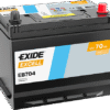 EXIDE EXCELL akkumulátor 12V 70Ah 540A japán J+ EB704