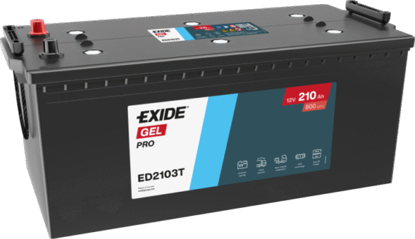 EXIDE GEL PRO akkumulátor 12V 210Ah 1030A B+ ED2103T